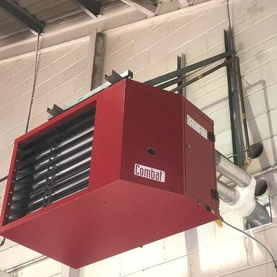 Bletchley Factory Heater Installation