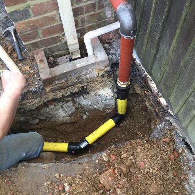 New Steel And Mdpe Gas Main1